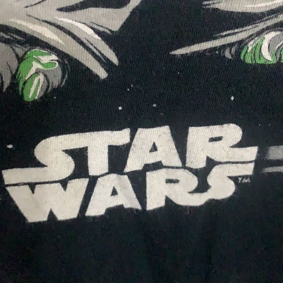 Funky Star Wars black Smugglers Bounty Yoda short sleeve t-shirt - Picture 10 of 12